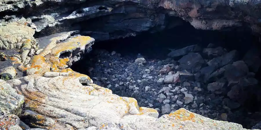 Speleology in Lanzarote