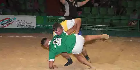 Canarian wrestling in Lanzarote