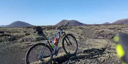 Mountain bike routes in Lanzarote