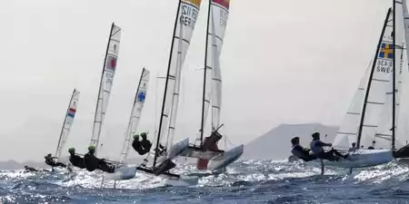 Sailing in Lanzarote