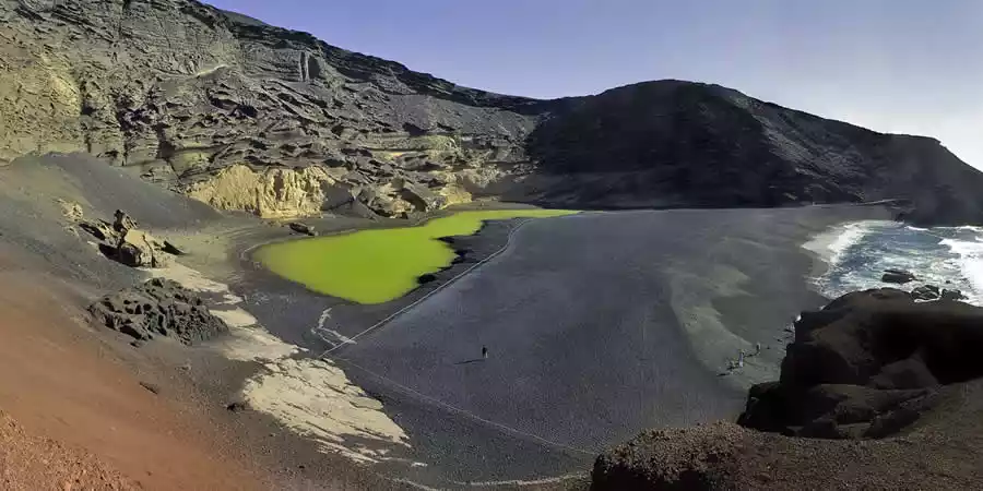 Natural landscapes of Lanzarote