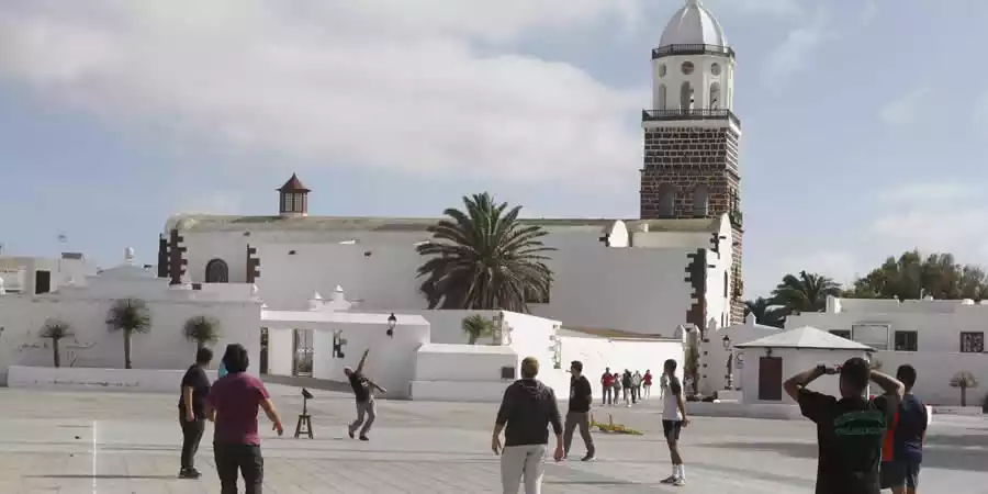 Pelotamano in Lanzarote