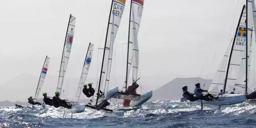 Sailing in Lanzarote